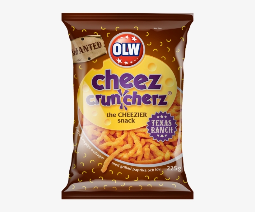 Olw Cheez Cruncherz Texas Ranch - Cheez Cruncherz, transparent png download