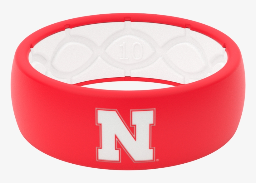 Nebraska Cornhuskers Collegiate Silicone Rings - Bangle, transparent png download