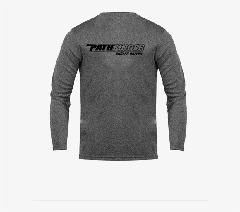 Pathfinder L/s Technical Fishing Shirt Logo - Long-sleeved T-shirt, transparent png download