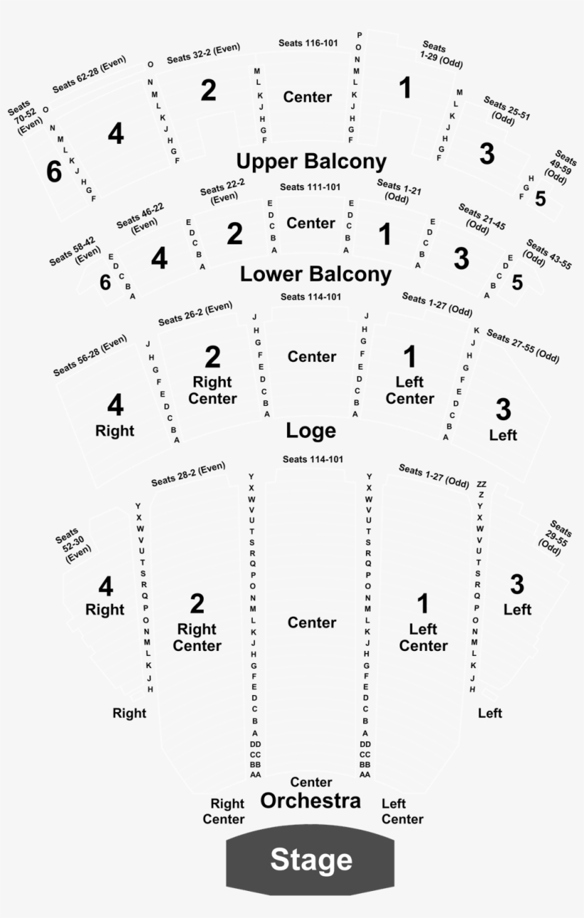 Event Info - Beacon Theatre Orchestra 1 Row B, transparent png download