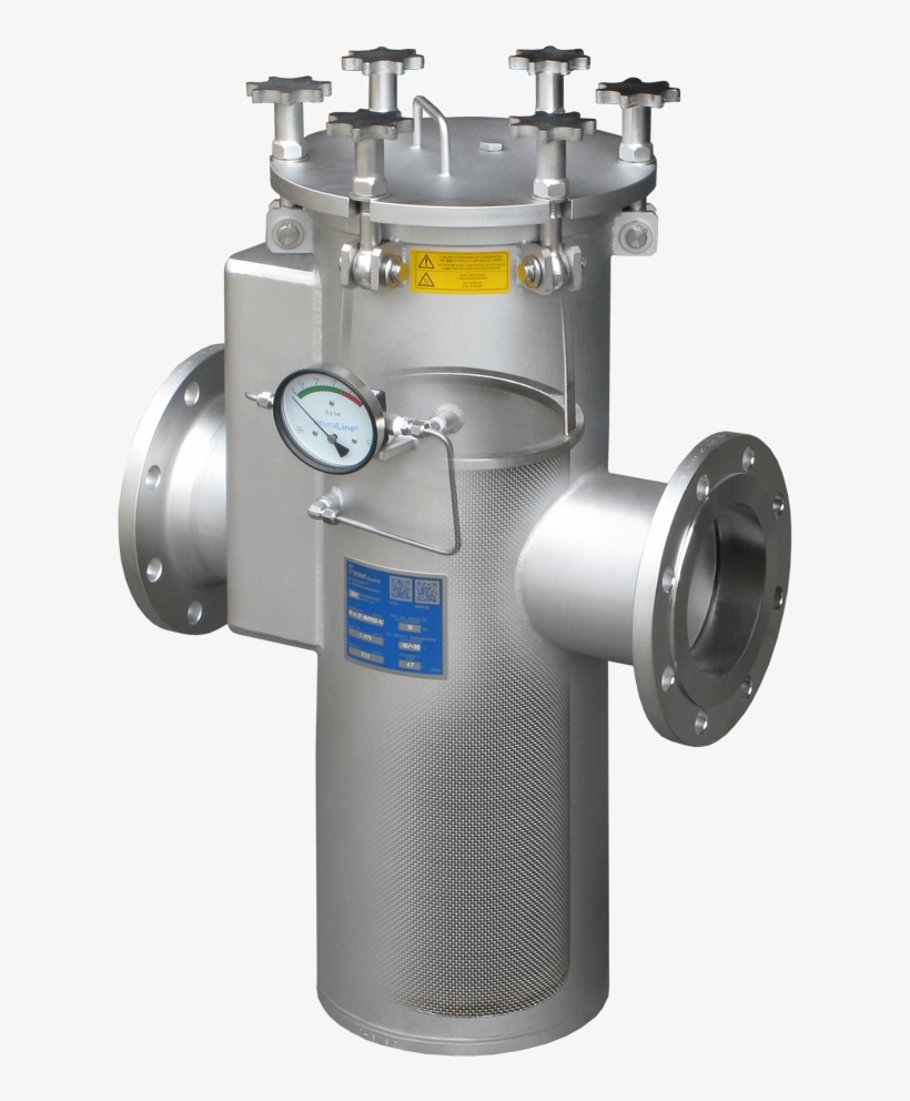 High Flow Mesh Filter Sf 0 - Inline Basket Filter, transparent png download