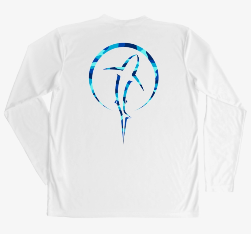 Shark Zen Performance Shirt - Crescent, transparent png download