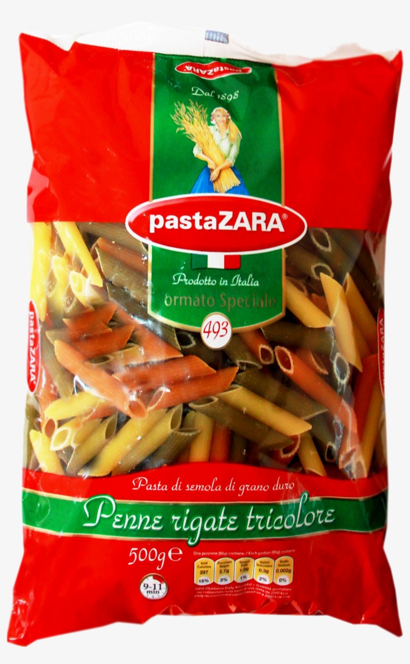 Penne Rigate Tricolore, transparent png download