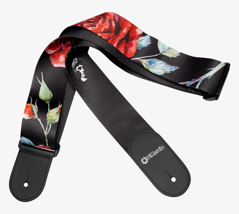 Polyphia Floral Muse Black Standard Strap - Strap, transparent png download