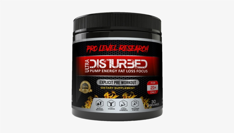 Pro Level Research Disturbed - Cranberry, transparent png download