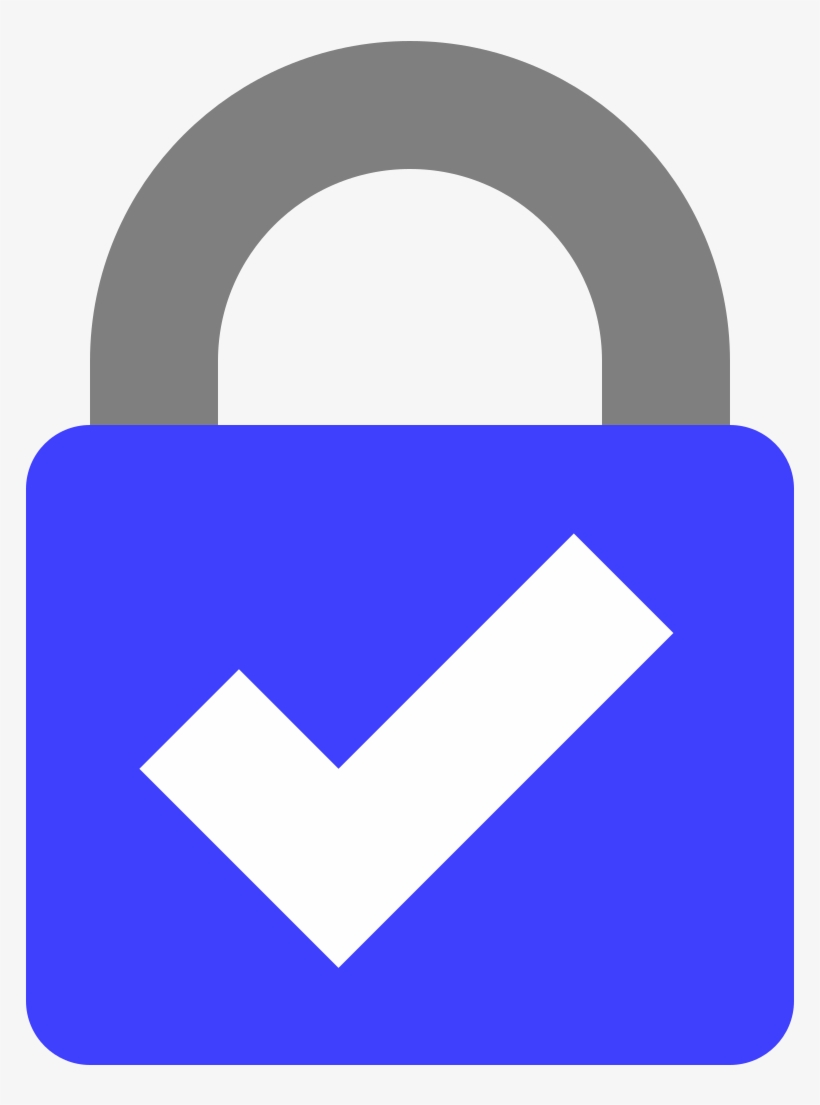 Extended Protection Shackle Check Mark, transparent png download