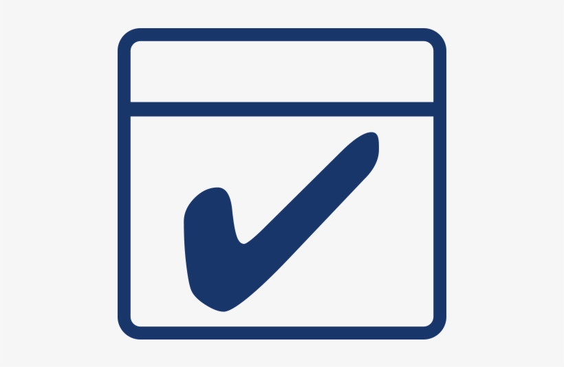 Calendar With Checkmark Icon, transparent png download