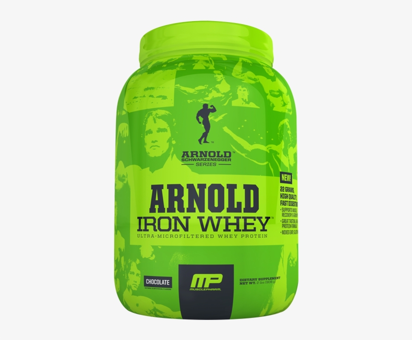 Arnold Schwarzenegger 100% Iron Whey - Arnold Schwarzenegger Iron Whey, transparent png download