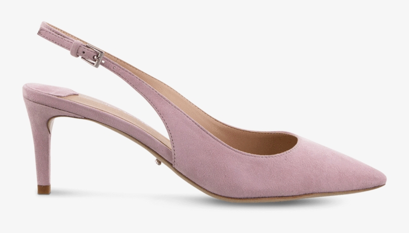 Gypsy Dusty Pink Kid Suede Heels - Basic Pump, transparent png download