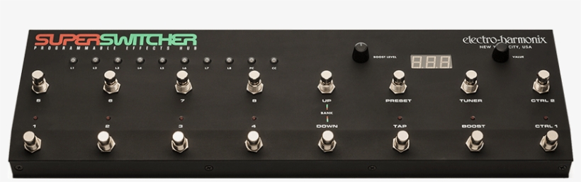 Electro-harmonix Super Switcher Programmable Effects - Electro Harmonix Super Switcher, transparent png download