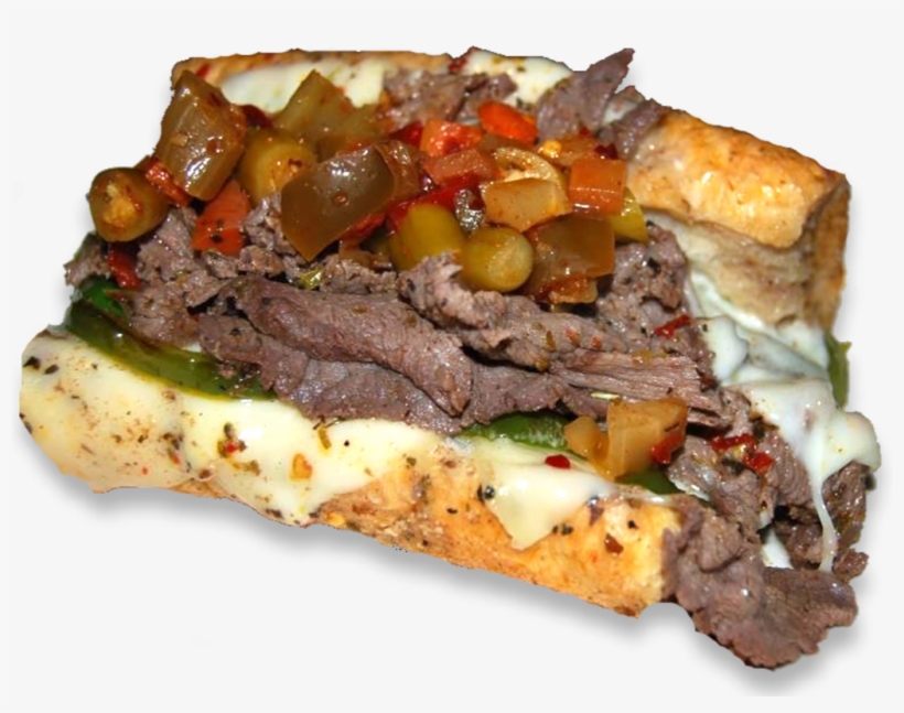 Chicago's Iconic Sandwich The Italian Beef - Fast Food, transparent png download