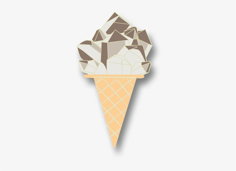 Smokey Quartz - Ice Cream Cone, transparent png download