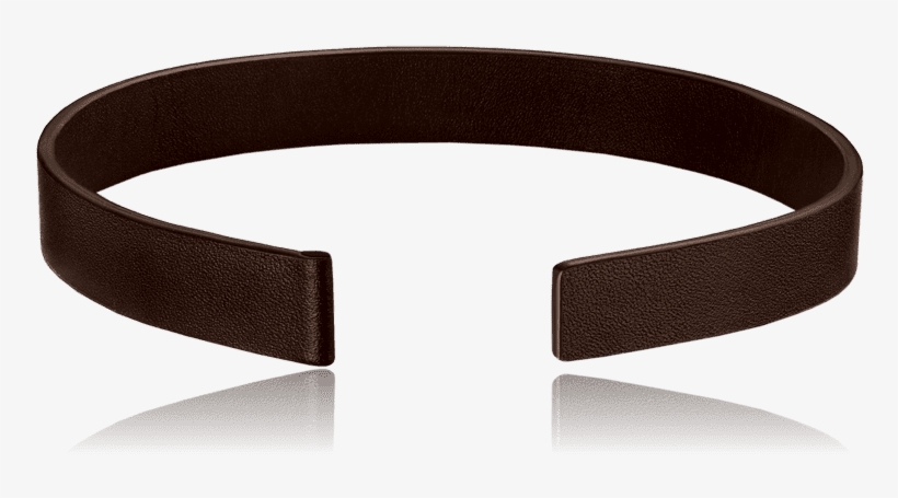 Bracelet Brown Leather Strap For Bracelet B45cua0500131 - Bangle, transparent png download