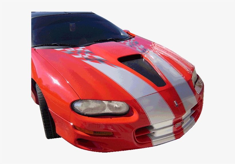 Camaro Custom Racing Stripes - Supercar, transparent png download