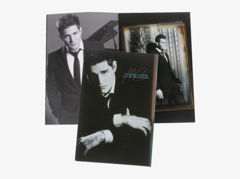 Michael Buble 2007 Tour Book N-a M63501 - Michael Buble Call Me Irresponsible, transparent png download