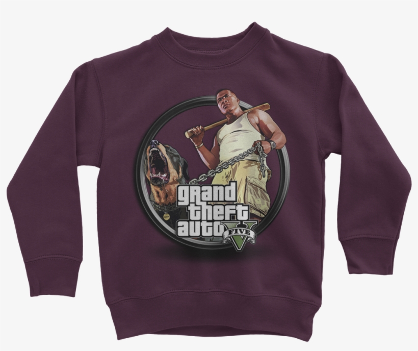 Gta V 2 ﻿classic Kids Sweatshirt - Sweatshirt, transparent png download