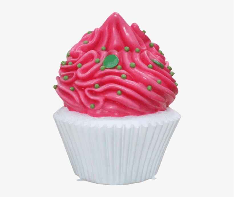 Cupcake Large Pink Frosting Giant Over Sized Display - Cupcake, transparent png download