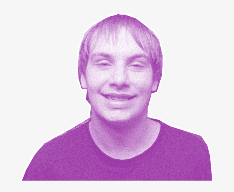 Image Of A Lad With Braces - Man, transparent png download