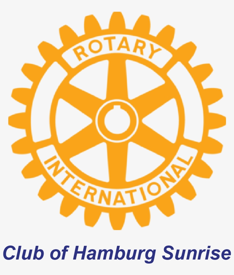 Sunrise-01 - Rotary International Logo Blue, transparent png download