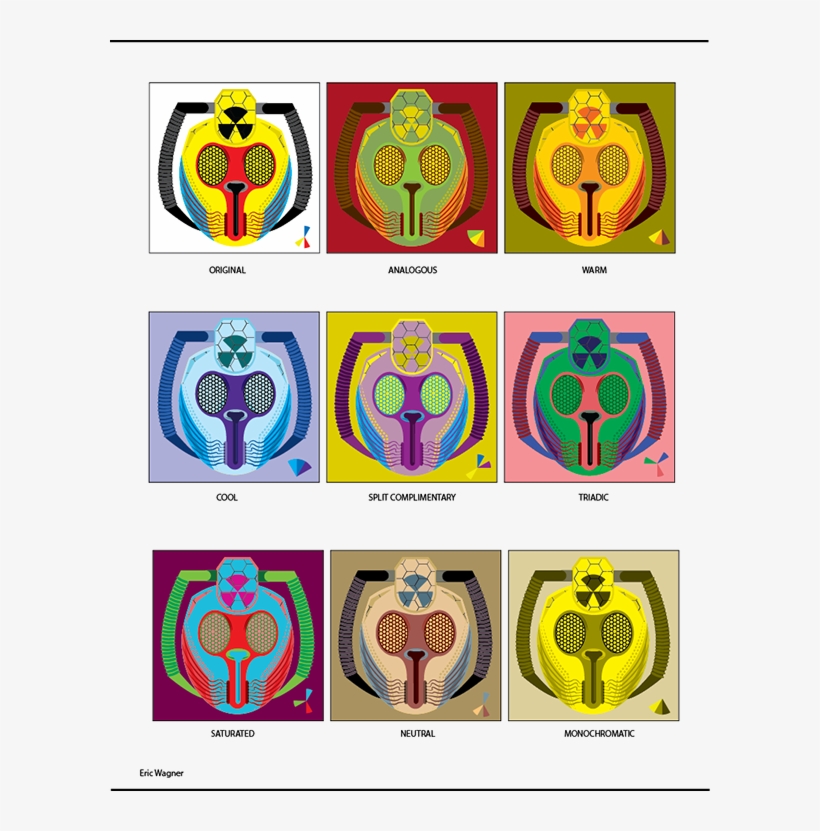 A Halloween Mask I Made For 2d Design In My Freshman - Emblem, transparent png download