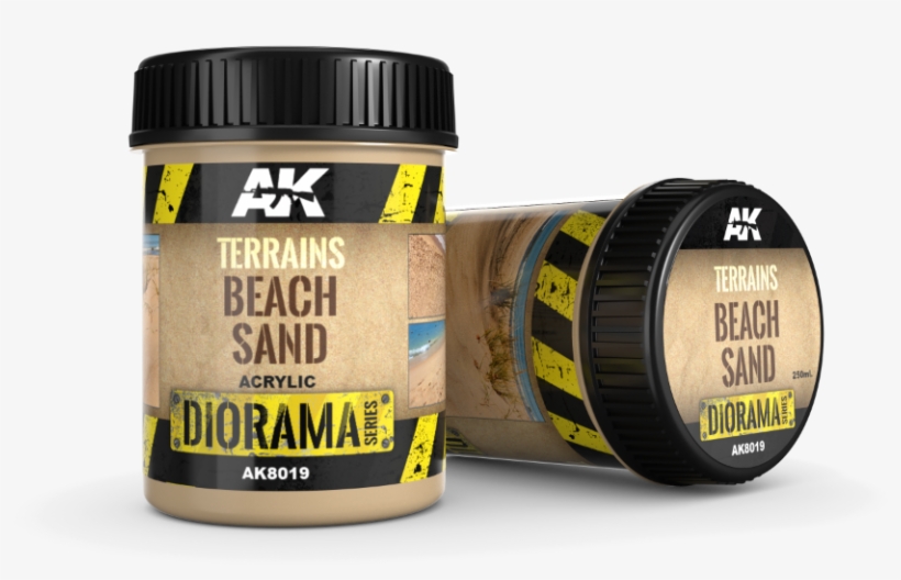 Terrains Beach Sand, Ak-interactive, - Ak Interactive Terrain 250ml Sandy Desert, transparent png download