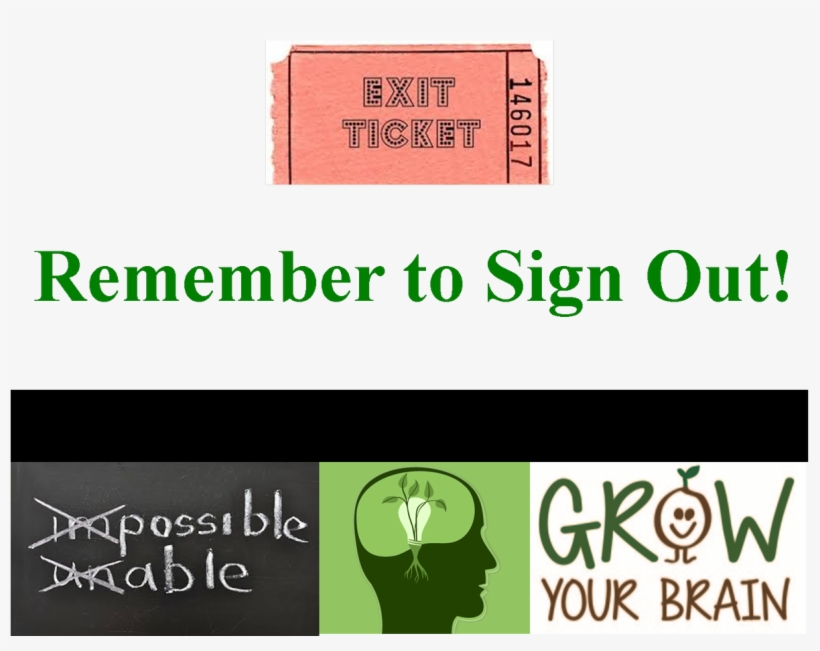 Alternateroute - Don T Forget To Sign Out, transparent png download