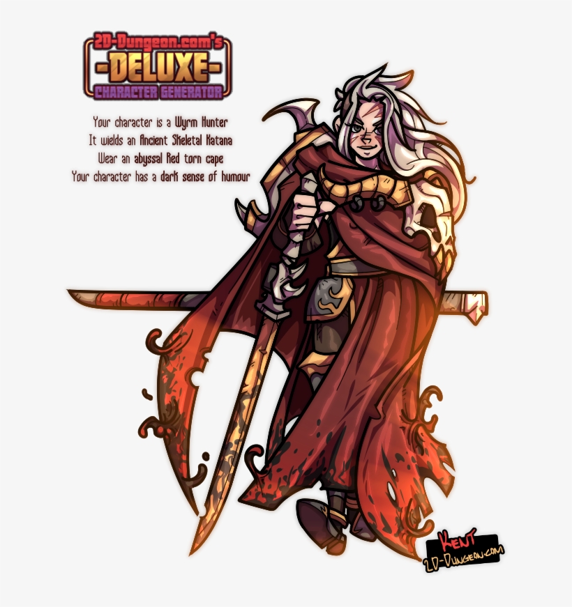 Another Roll On My Character Generator I Made This - Illustration, transparent png download