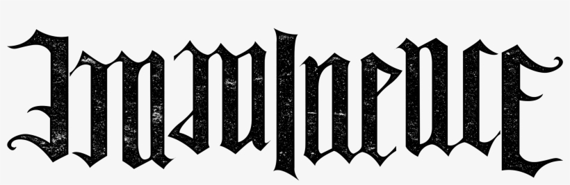 Ambigram White - Imminence Turn The Light, transparent png download