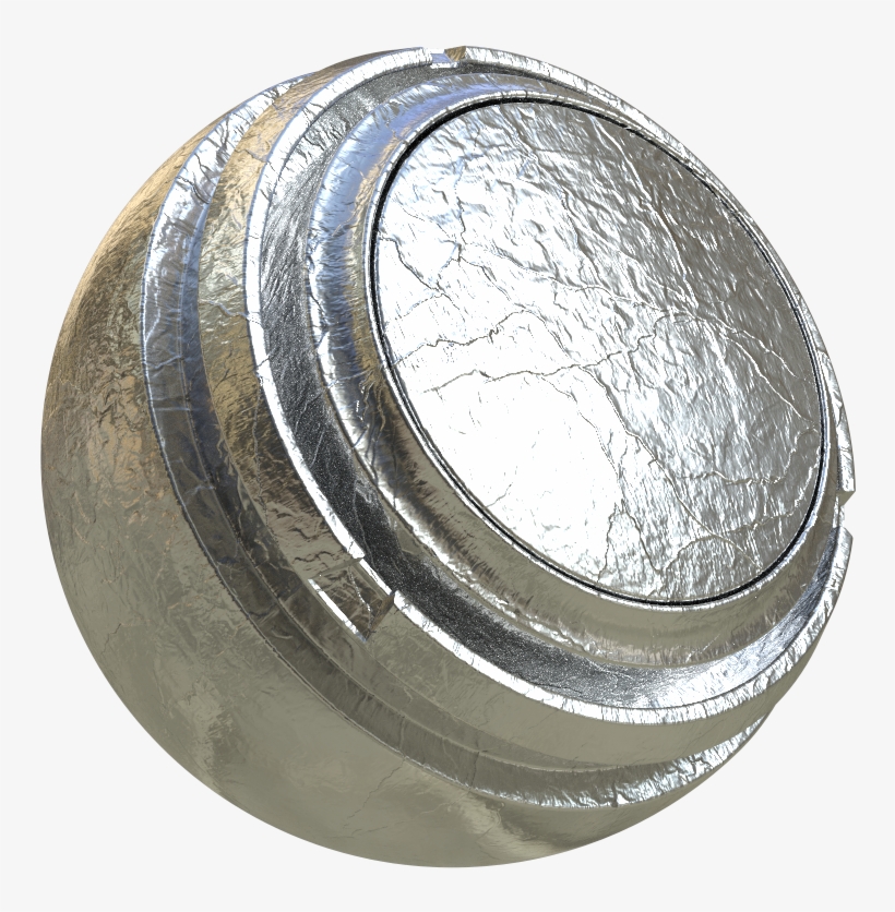 Foil Material - Circle, transparent png download