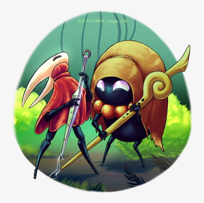 Hornet Rocking Out On Her Needolin, With A New Friend - Illustration, transparent png download