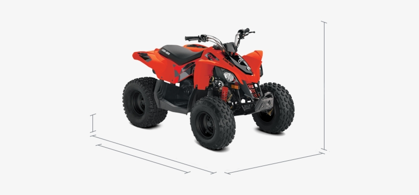 Specs - 2018 Can Am Ds 70, transparent png download