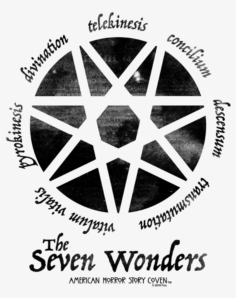 American Horror Story Seven Wonders Men's Regular Fit - American Horror Story The Seven Wonders Shirt, transparent png download