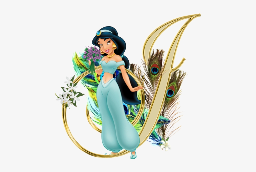 I Needed Five Character More, So I Included Frozen - Jasmine Png Aladdin, transparent png download