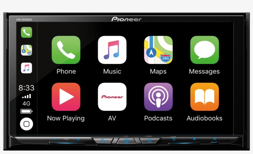 Avh-z9100dab - Pioneer Avh W4400nex, transparent png download