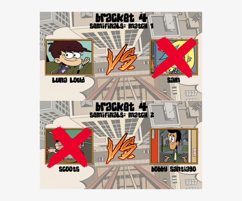 Tlh Tournament Bracket 4 Semifinal Matches - Poster, transparent png download