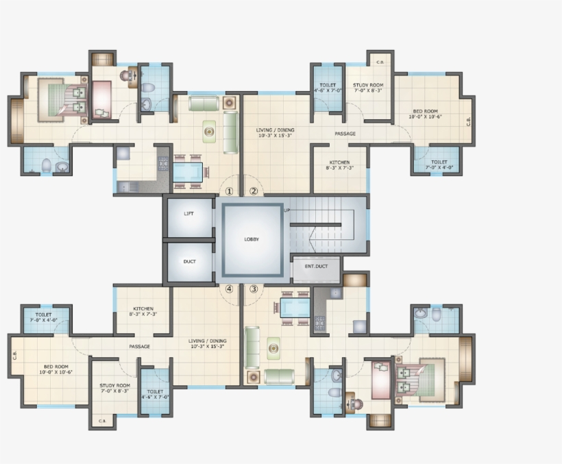 Amenities - Floor Plan, transparent png download