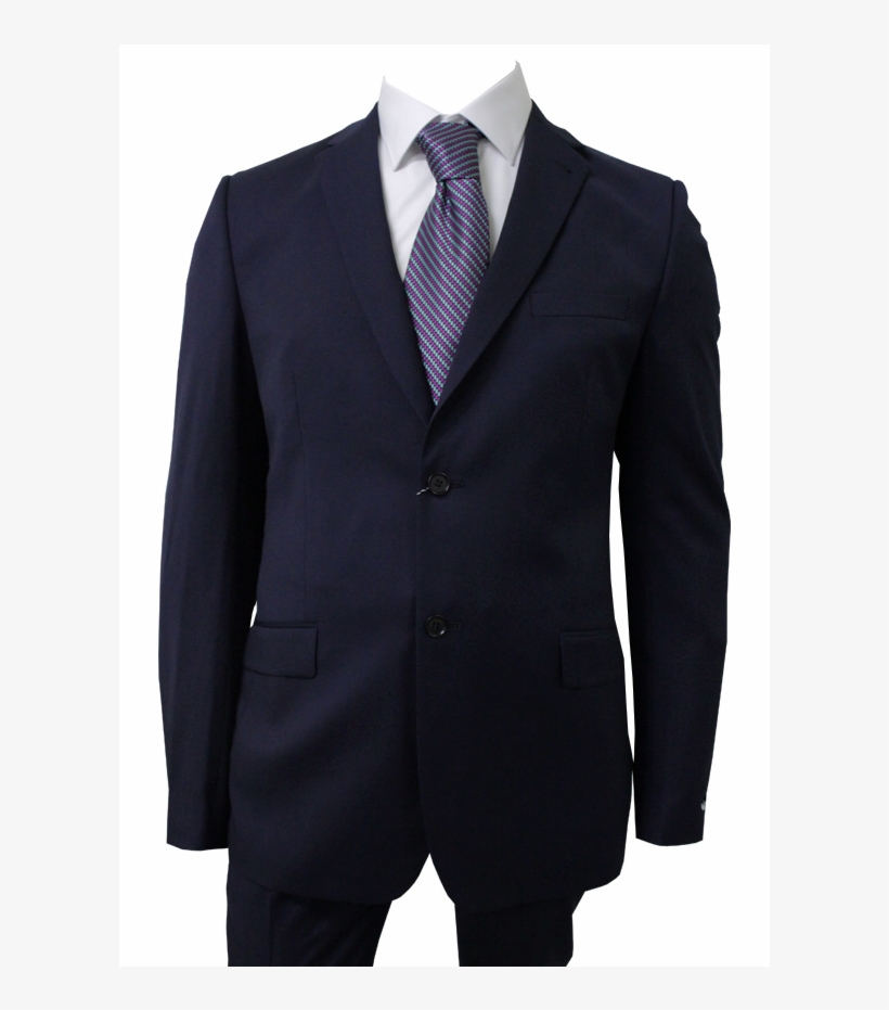 Geoffrey Beene Navy Suit W Discount Big - Tuxedo, transparent png download