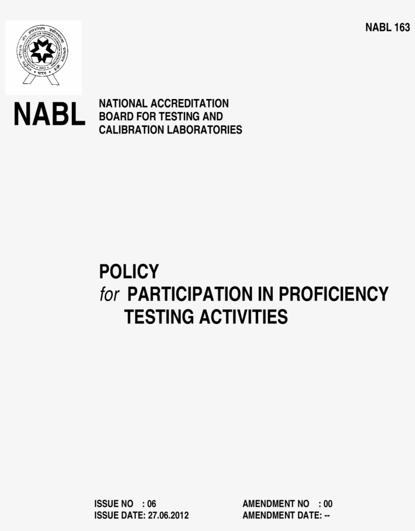 Directory Of Accredited Organizations Isoiec 17025 - Document, transparent png download