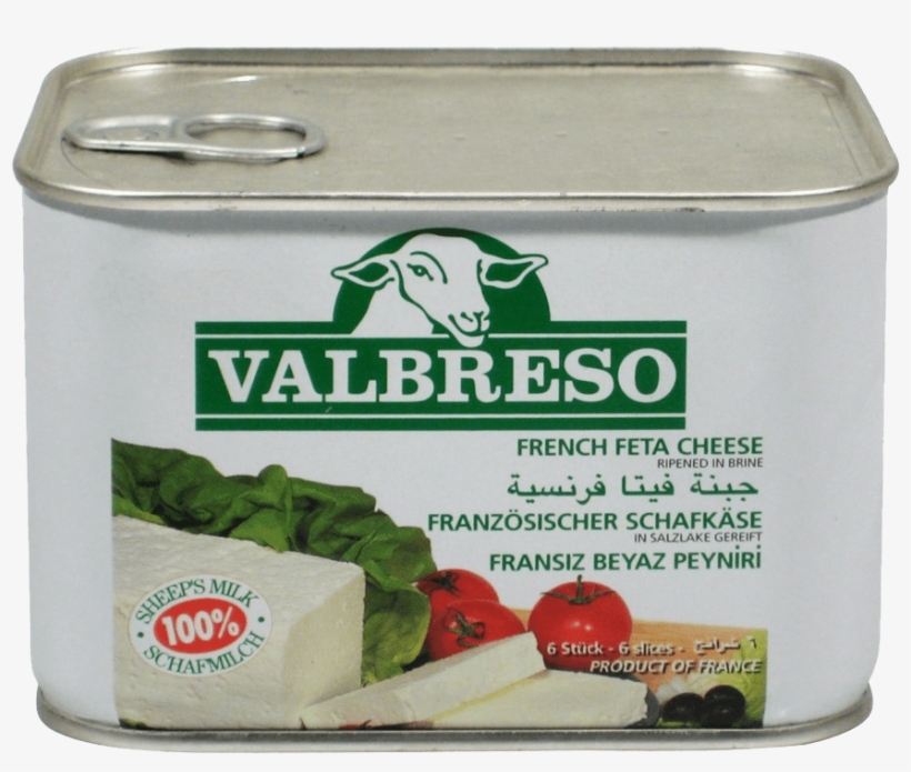 Valbreso French Feta Cheese, transparent png download