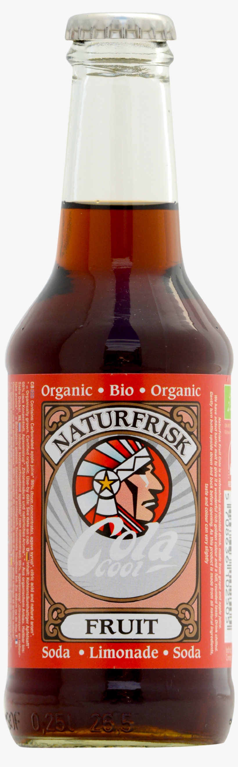 Naturfrisk - Beer Bottle, transparent png download