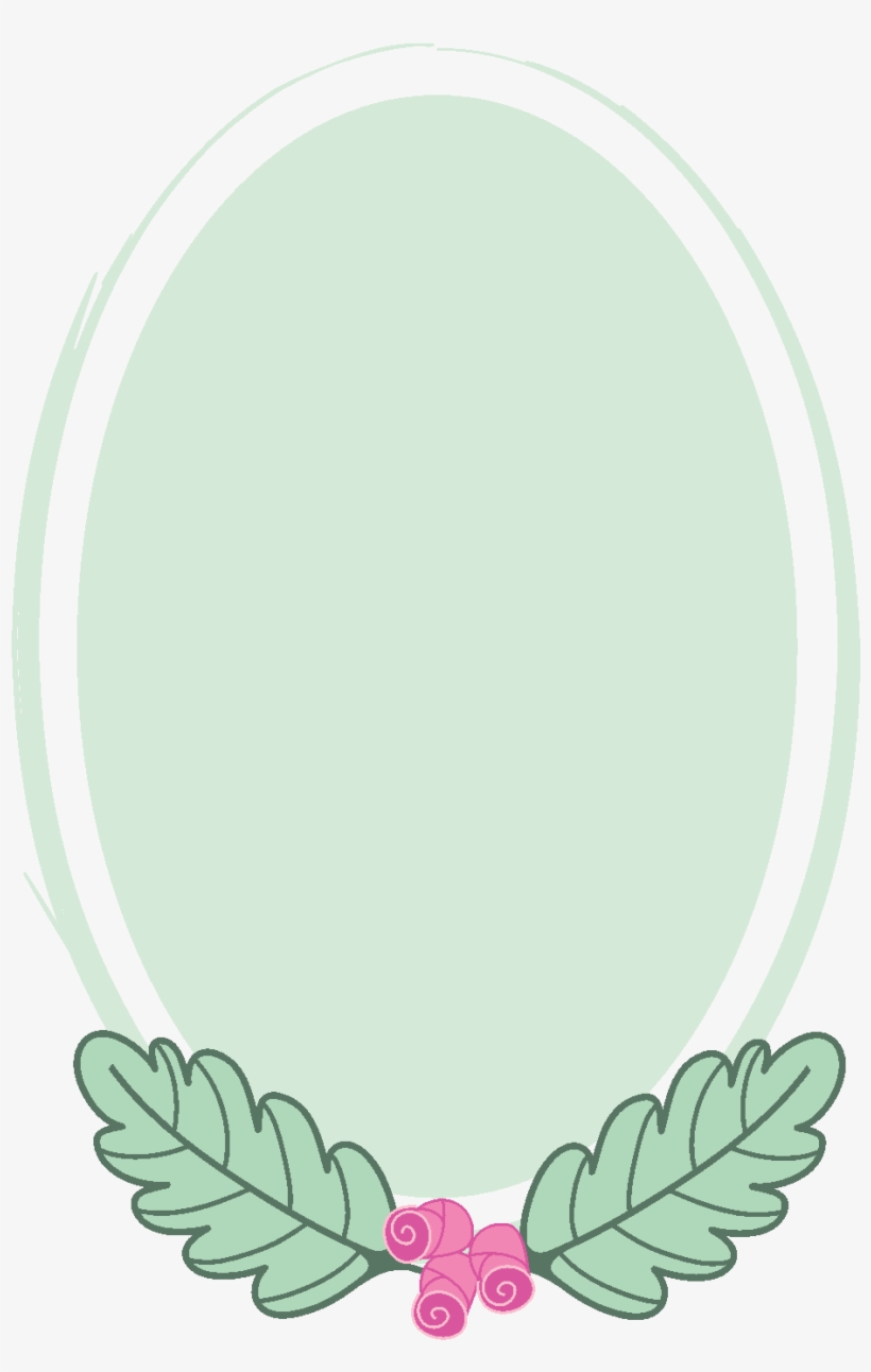 Fresh Hand Drawn Plant Border Png And Vector Image - Circle, transparent png download