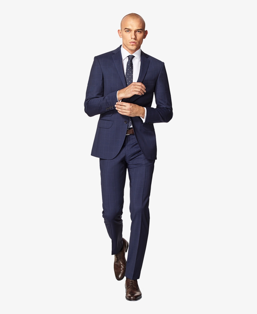 Unknown-5 - Suitsupply Napoli Dark Grey Plain, transparent png download