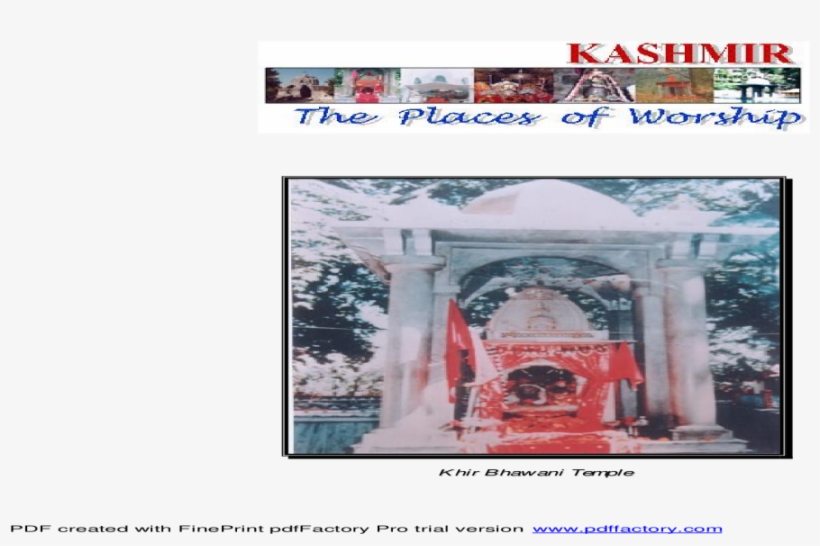 Khir Bhawani Temple - Triumphal Arch, transparent png download