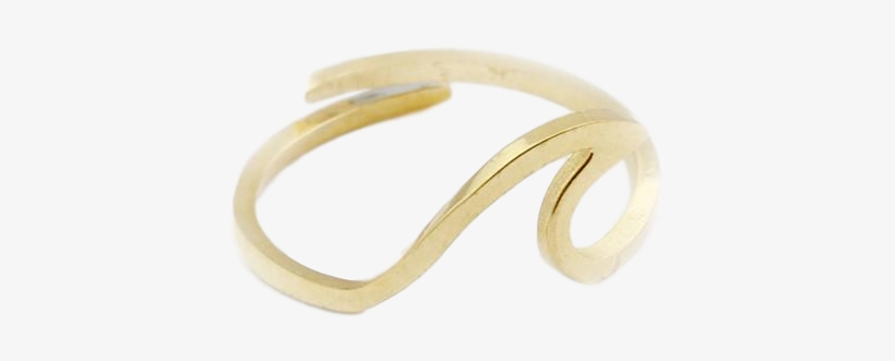 Wave Ring - Body Jewelry, transparent png download