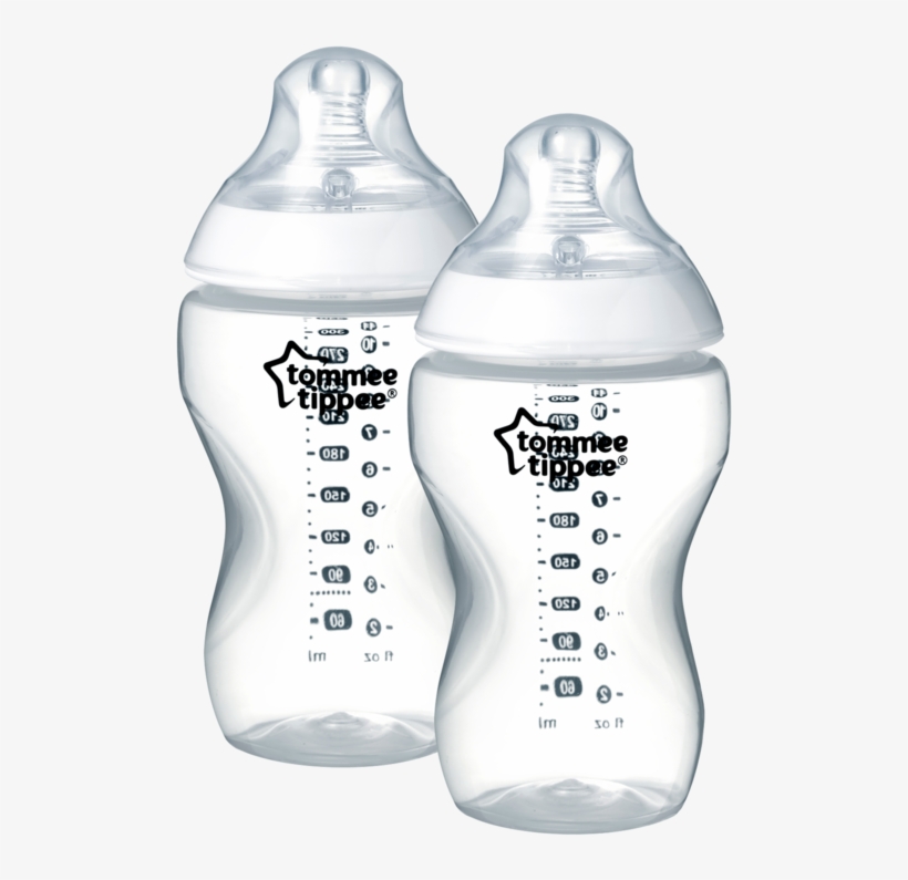 Za 340ml X2 - 340ml Tommee Tippee Bottles, transparent png download