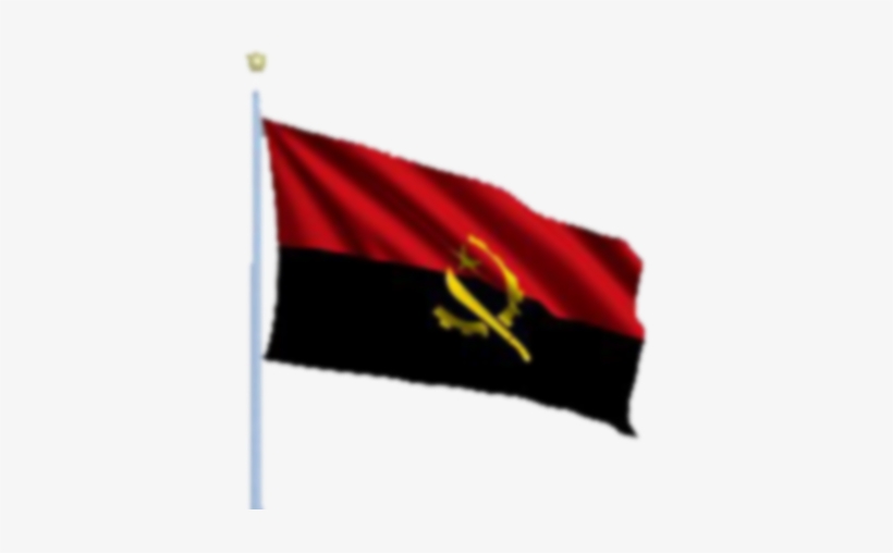 Angola Flag Waving Graphics Flag Of Angola - Angola Flag Gif Png, transparent png download