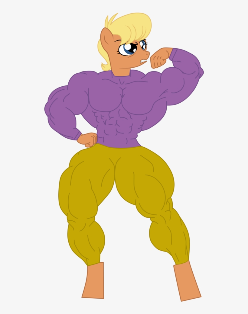 Bodybuilder Vector Animation - Cartoon, transparent png download