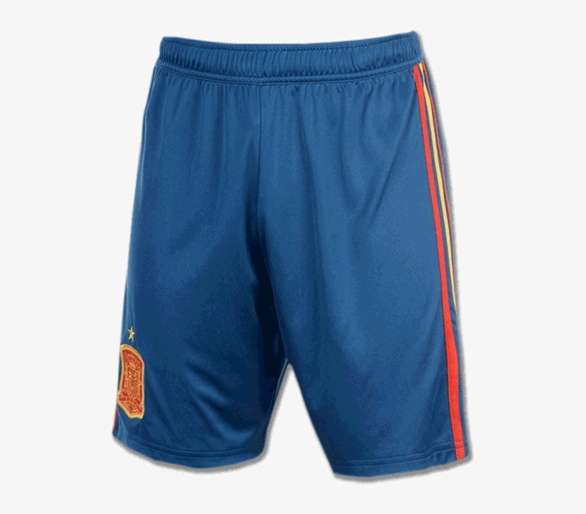 Spain Football Shorts Home For 2018 Fifa World - Board Short, transparent png download