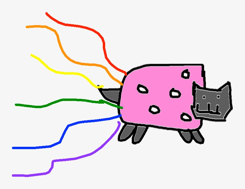 Drawing Copy Copy Png Png Clipart Mlg Nyan, transparent png download