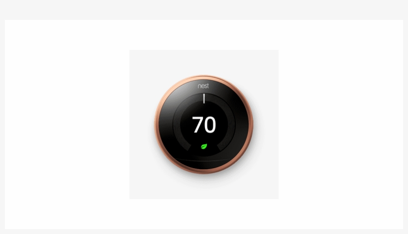 Nest Learning Smart Thermostat - Gauge, transparent png download
